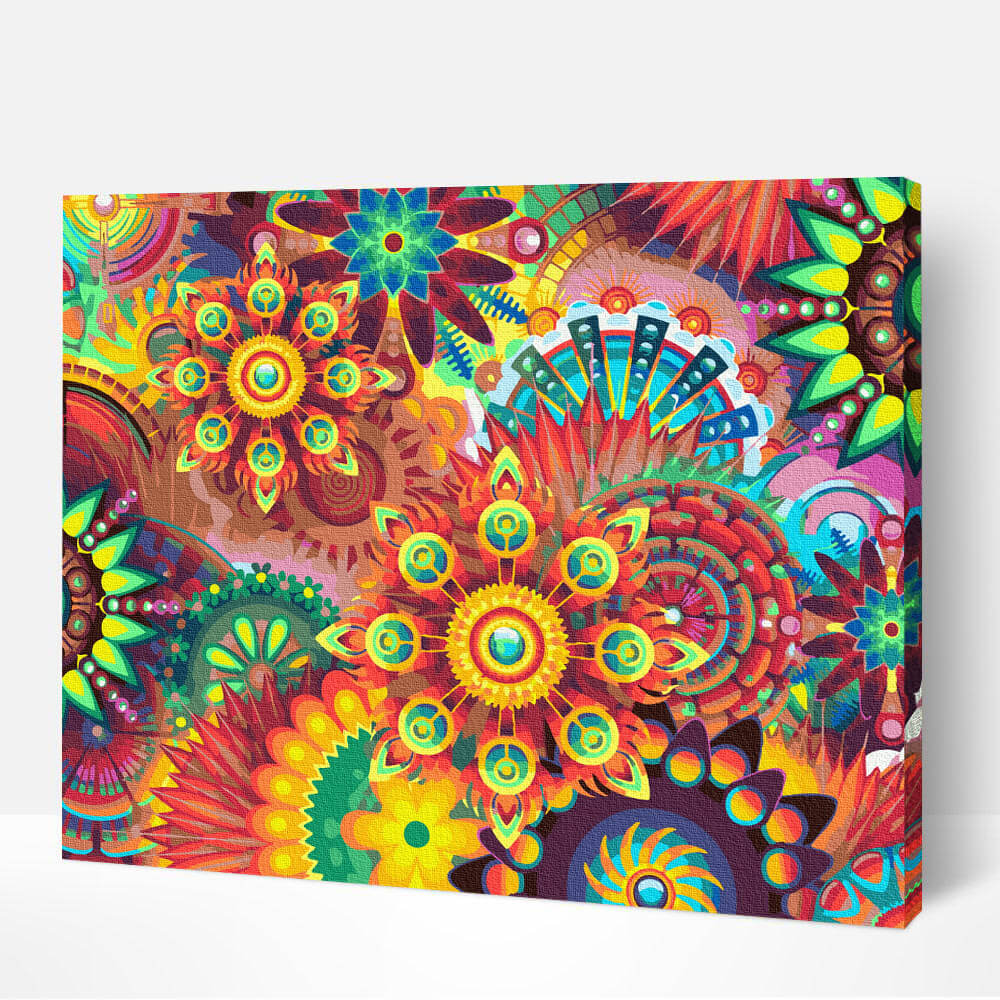 TISHIRON Schilderen op Nummer Voor Volwassenen Beginners, Natuur Schilderen Op Nummers DIY Acrylschilderij Voor Volwassenen Kinderen Schilderen op