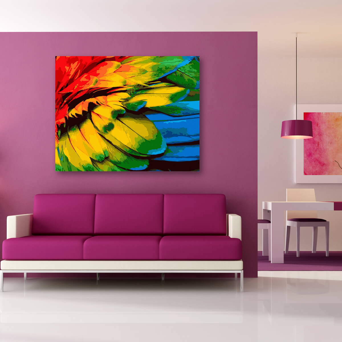 Schilderen-op-nummer-volwassenen-painting-by-number-colourful-feathers