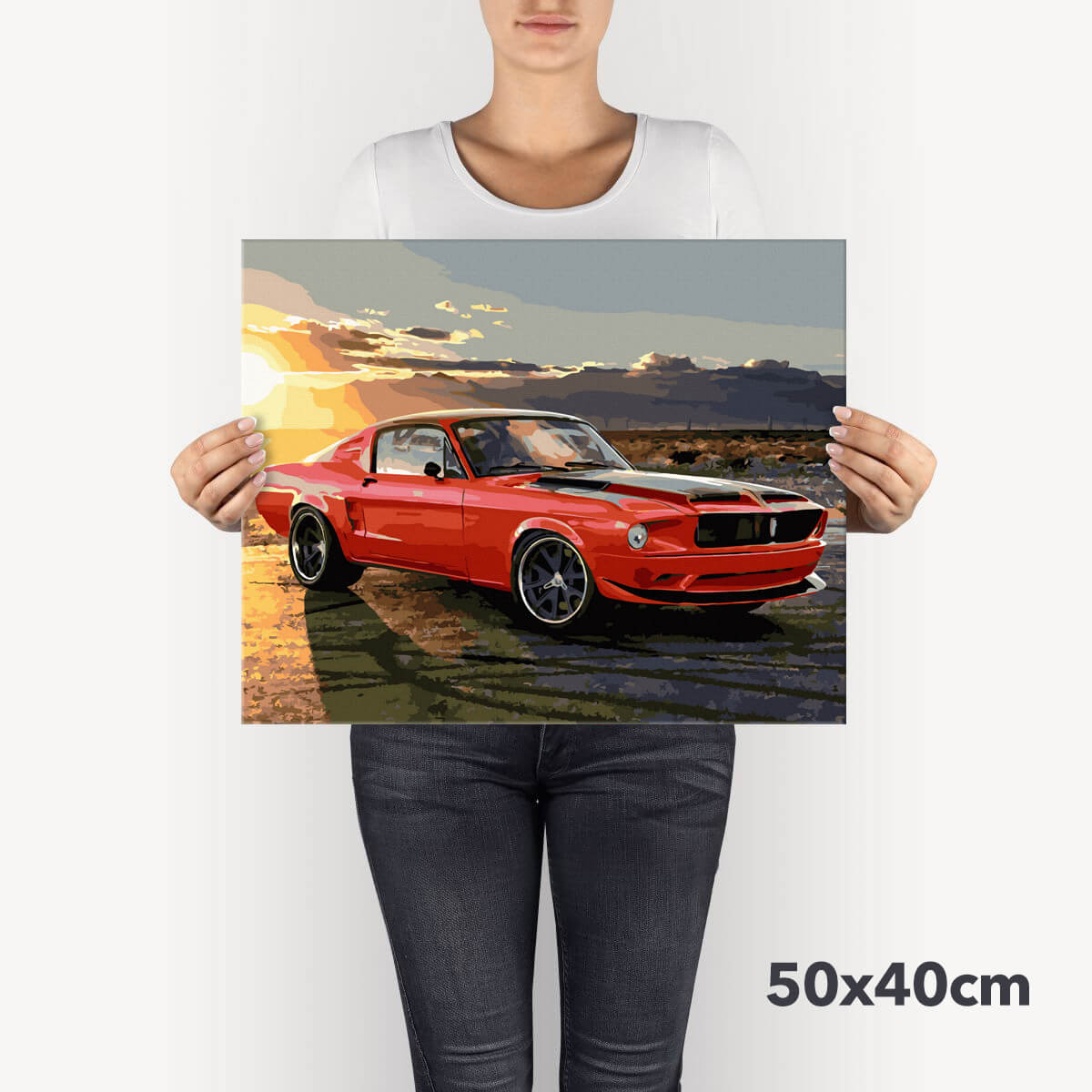 Schilderen-op-nummer-volwassenen-painting-by-number-ford-mustang