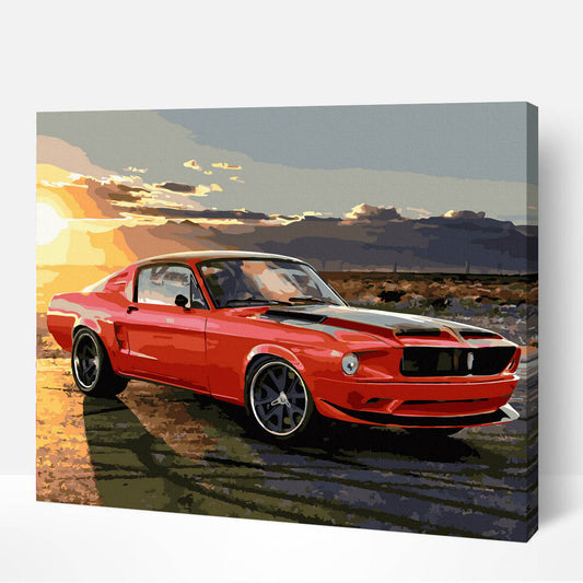 Schilderen-op-nummer-volwassenen-painting-by-number-ford-mustang