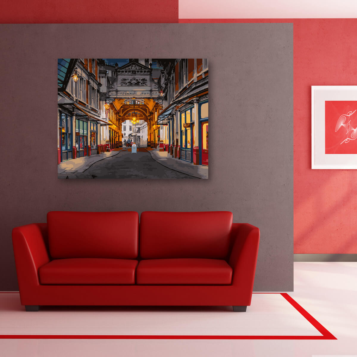 Schilderen-op-nummer-volwassenen-painting-by-number-london-market