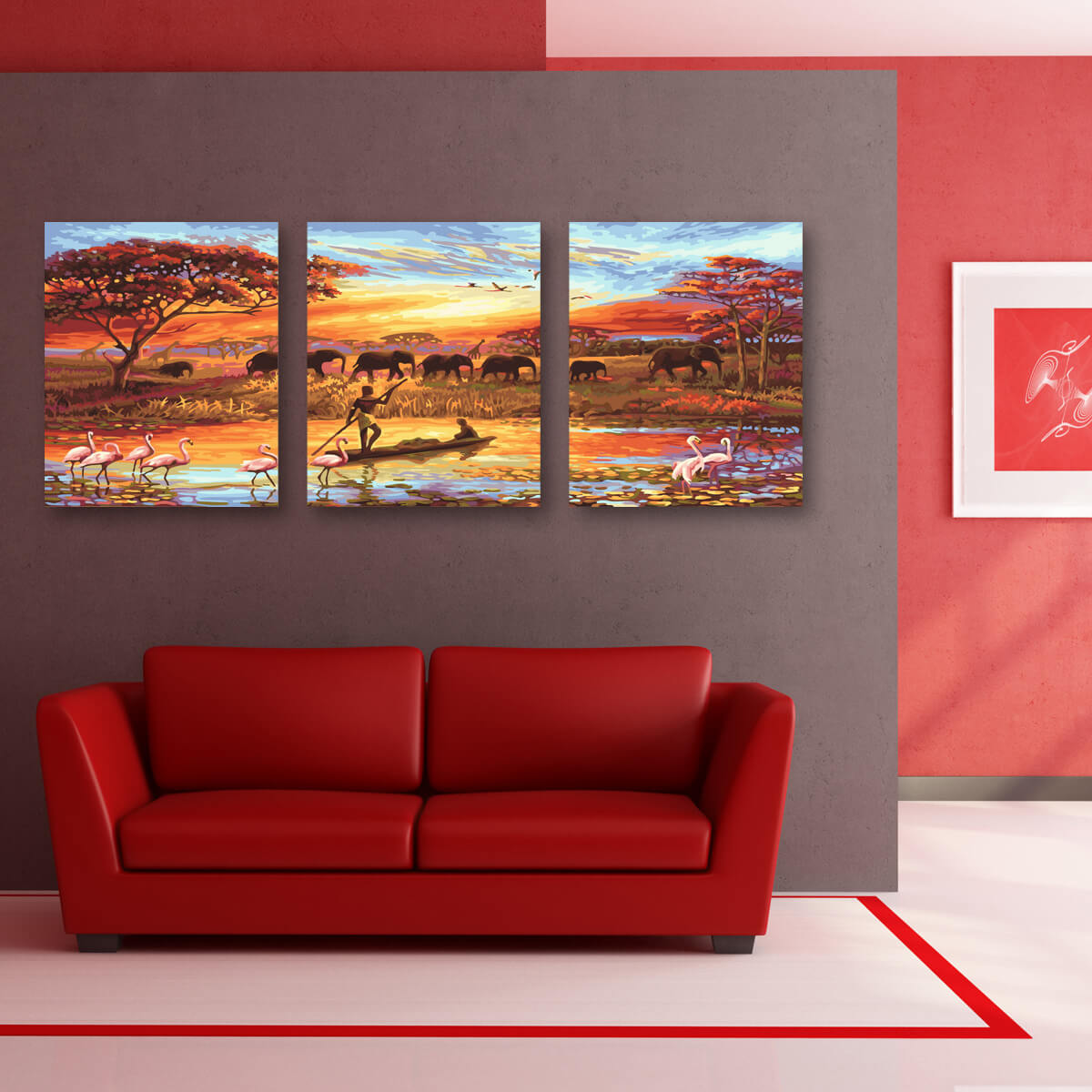 Schilderen-op-nummer-volwassenen-painting-by-number-savannah-adventure