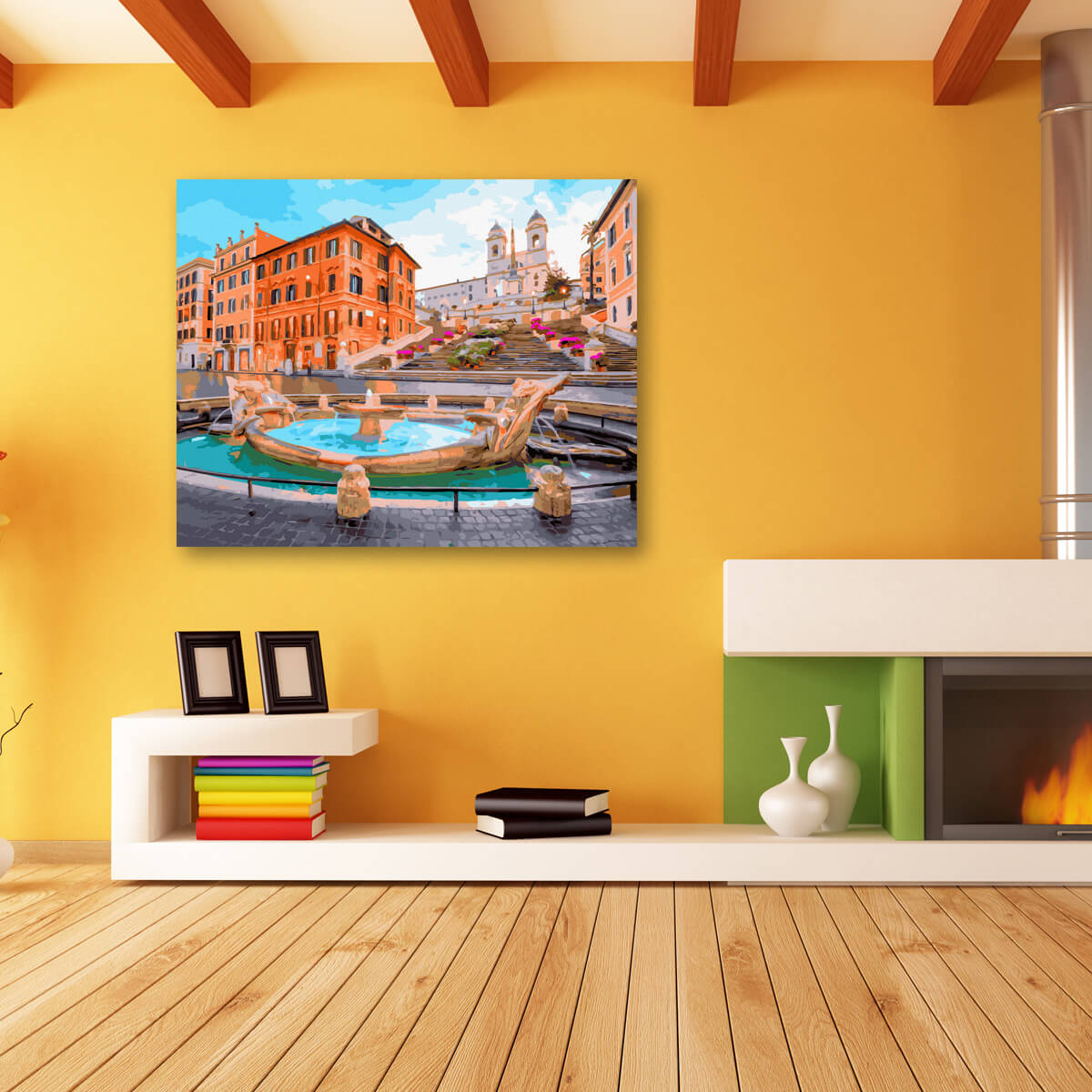Schilderen-op-nummer-volwassenen-painting-by-number-trevi-fountain