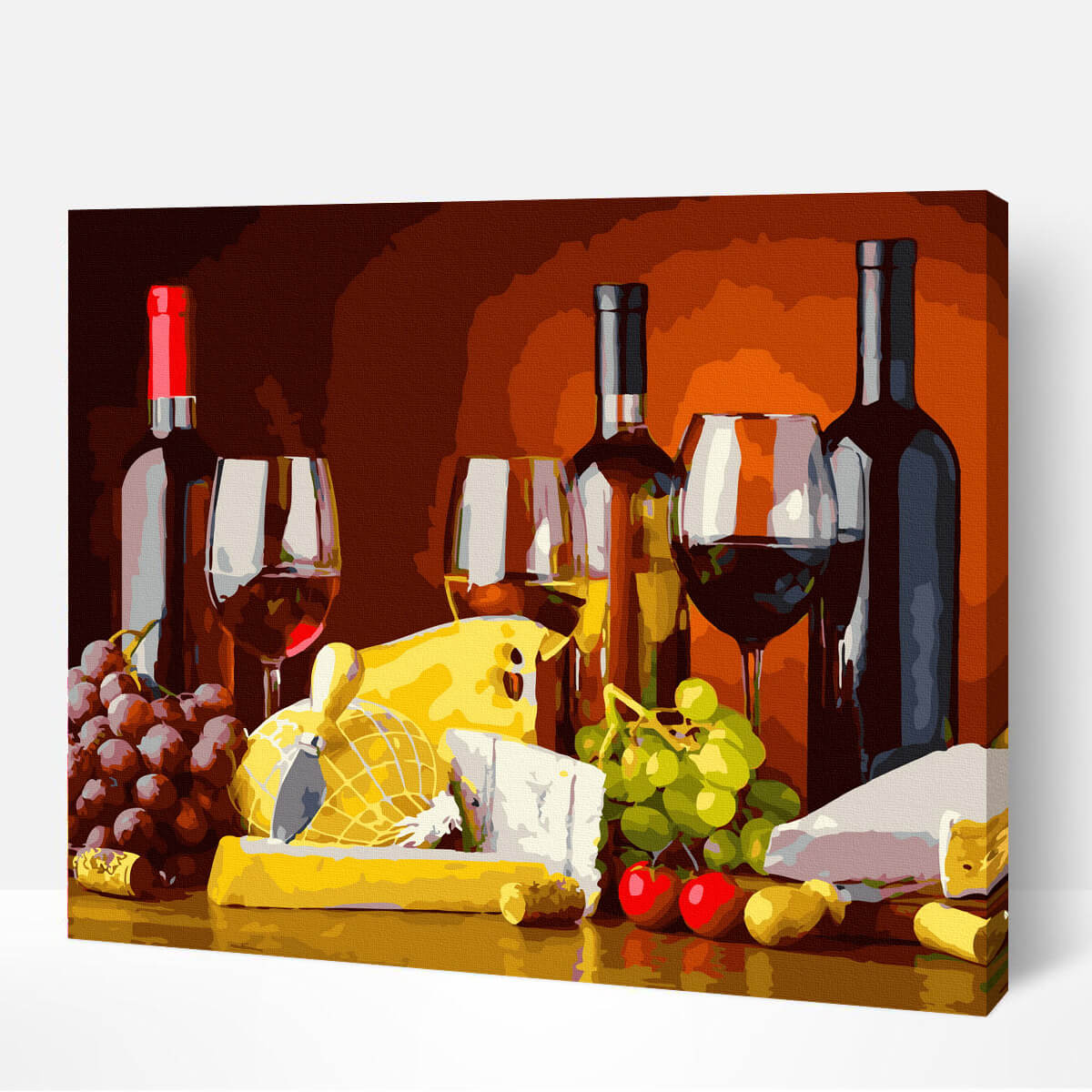 Schilderen-op-nummer-volwassenen-painting-by-number-whine-and-cheese