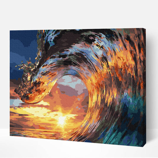 schilderen-op-nummers-painting-by-numbers-golf-zonsondergang