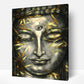 Metallic Golden Buddha