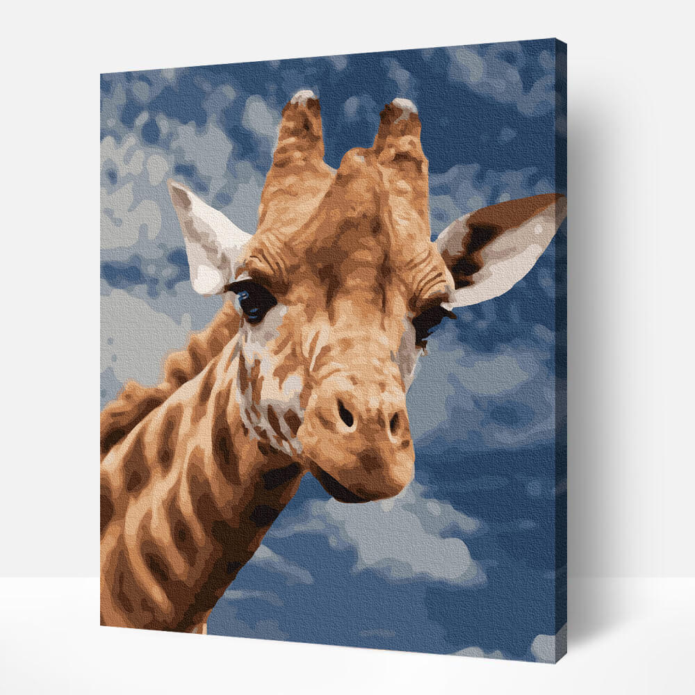 Schilderen-op-nummer-giraffe