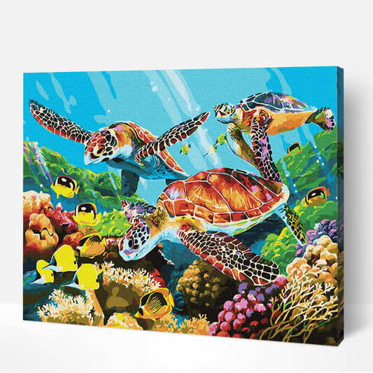 Schilderen-op-nummer-volwassenen-painting-by-number-koraalrif-onderwater