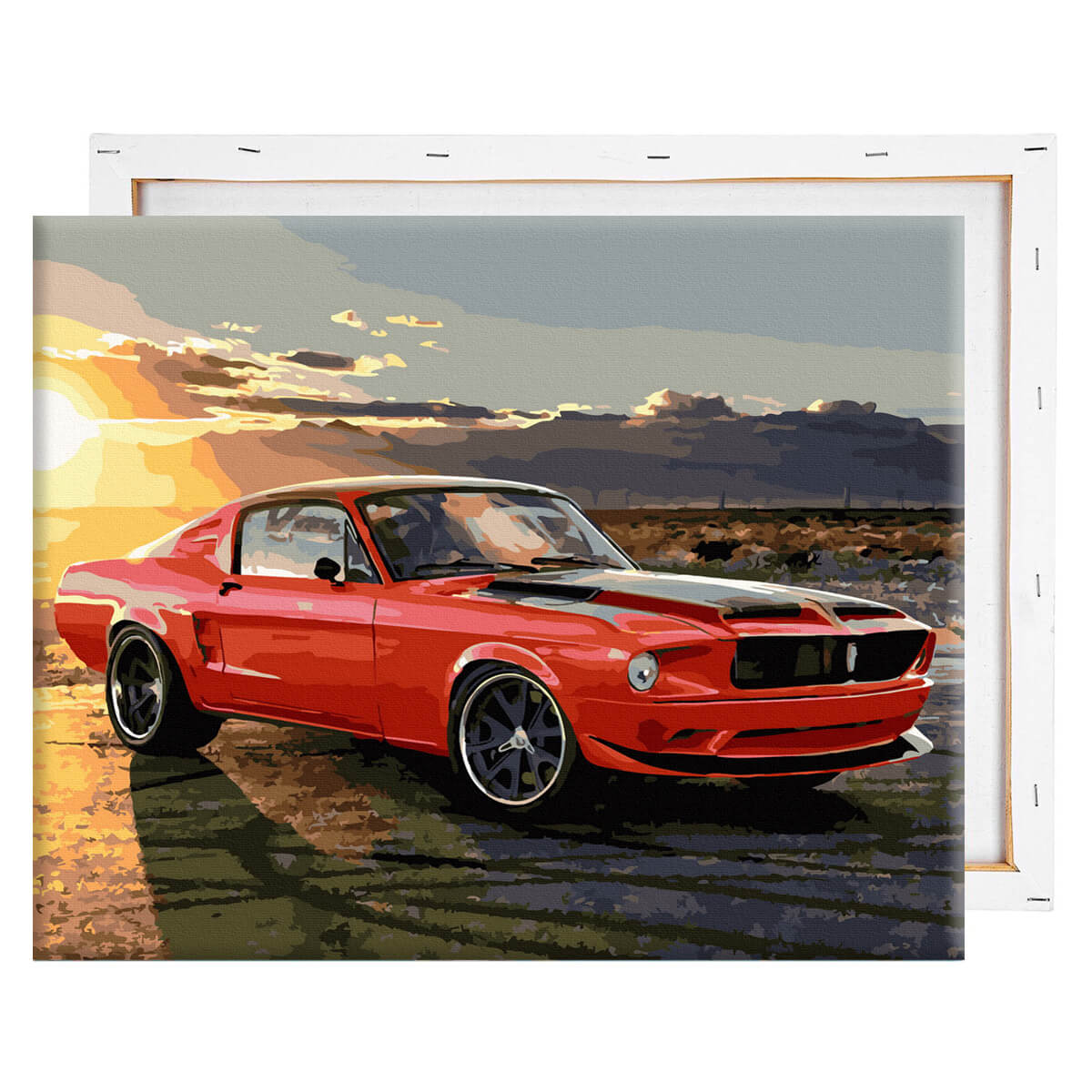 Schilderen-op-nummer-volwassenen-painting-by-number-ford-mustang