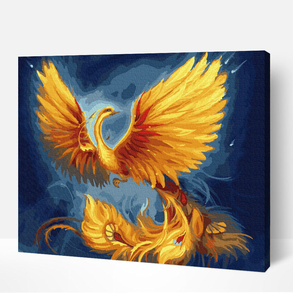 Rise of the Phoenix - Schilderen Op Nummer | Arty Bee